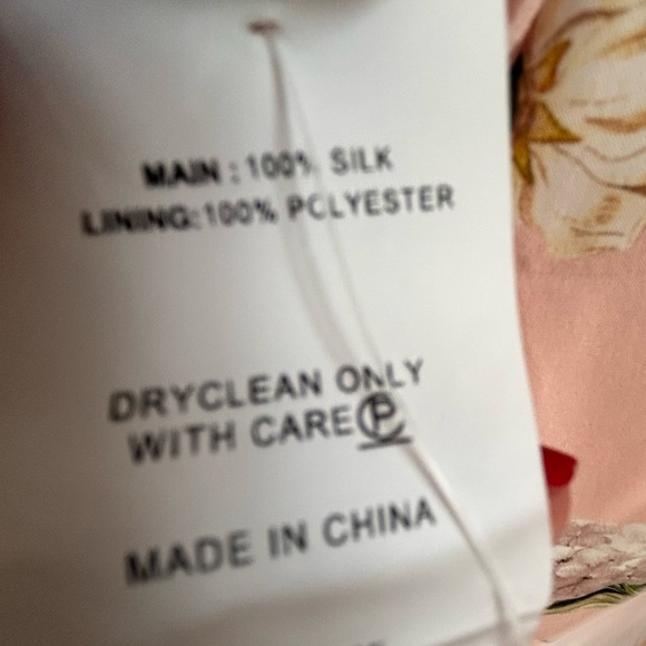 NW/oT Nicholas silk romper. Flower pattern. - Picture 6 of 6